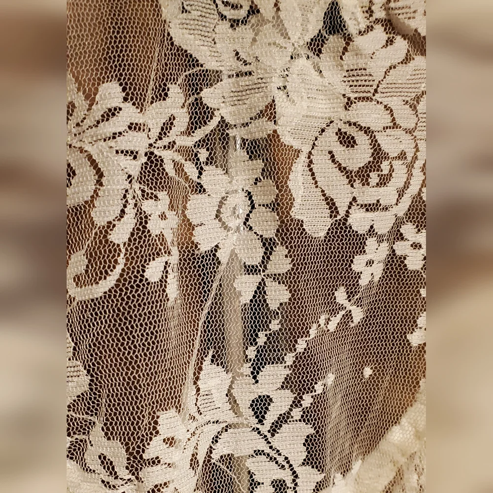 Beautiful Vintage-Look Lace Top - Picture 6 of 6